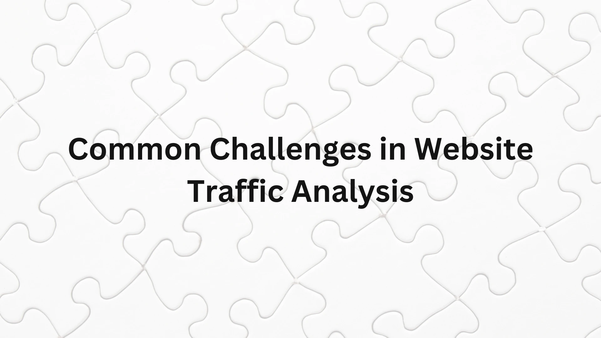 website traffic analysis