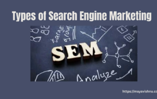 Types of Search Engine Marketing