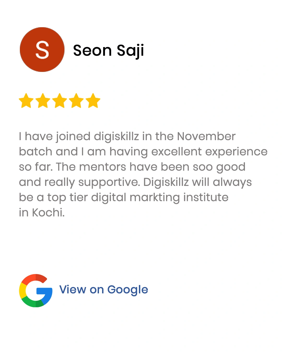 Google review kochi 8 2