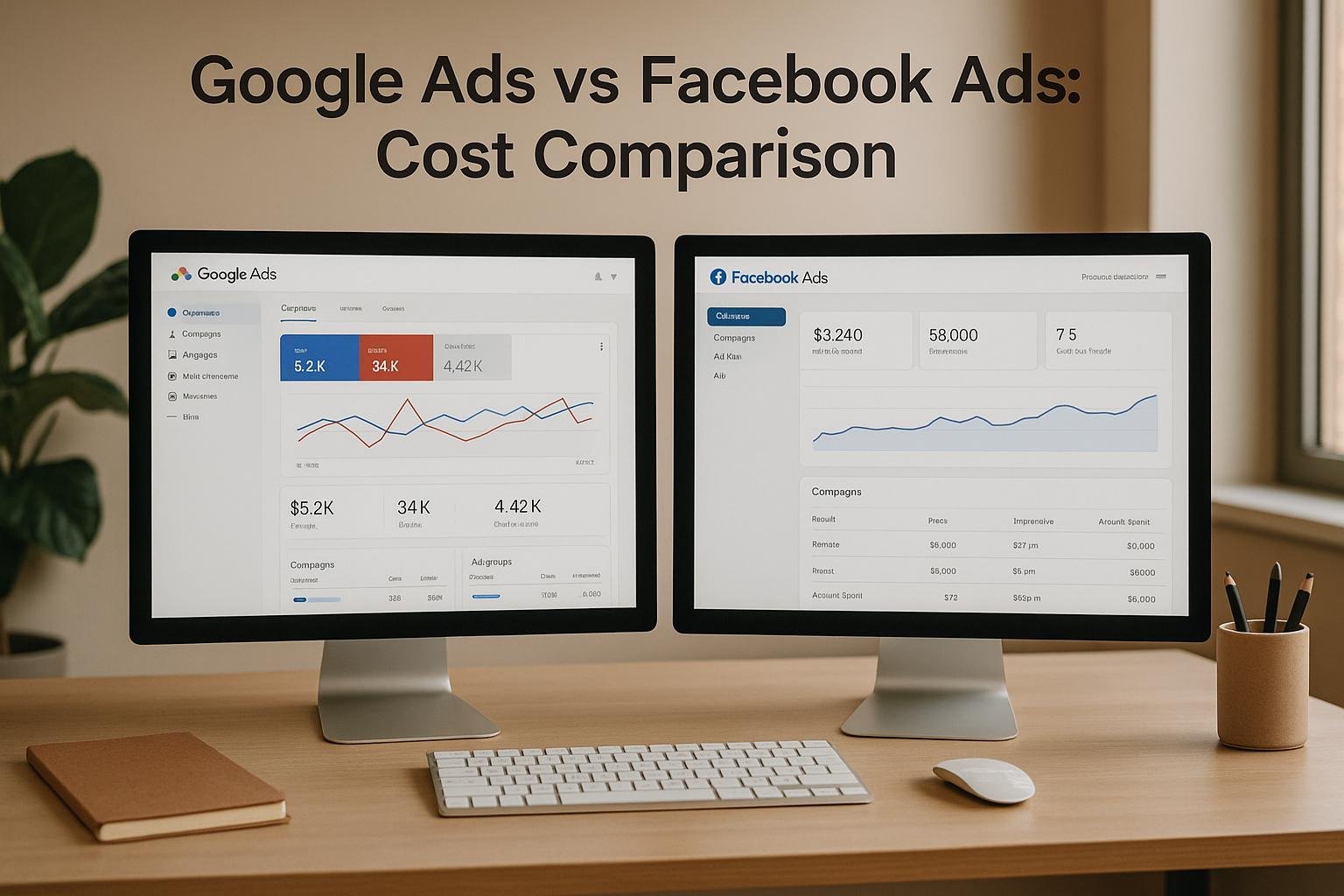 Facebook Ads vs Google Ads – A Complete Comparison Guide