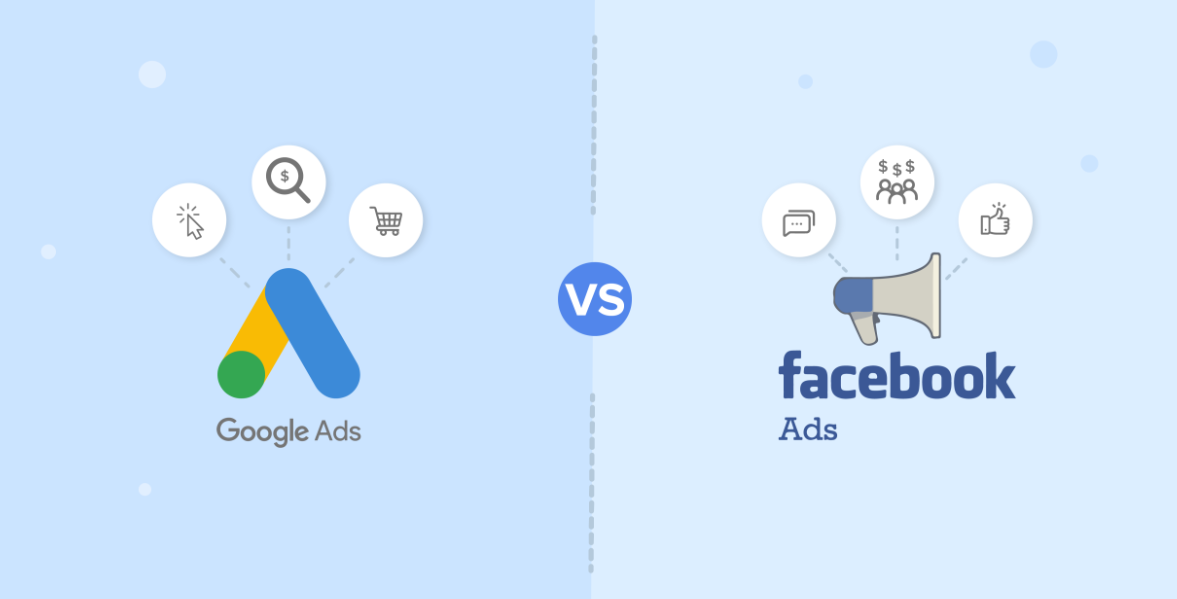 Facebook Ads vs Google Ads – A Complete Comparison Guide