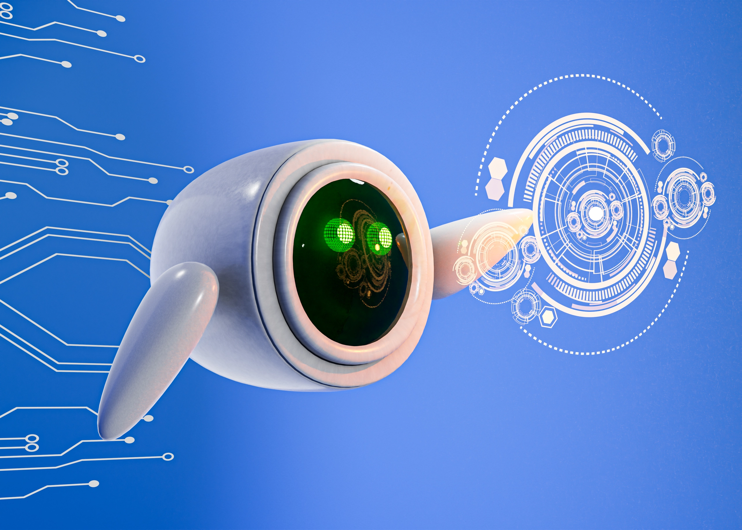 3d rendering biorobots concept scaled 1