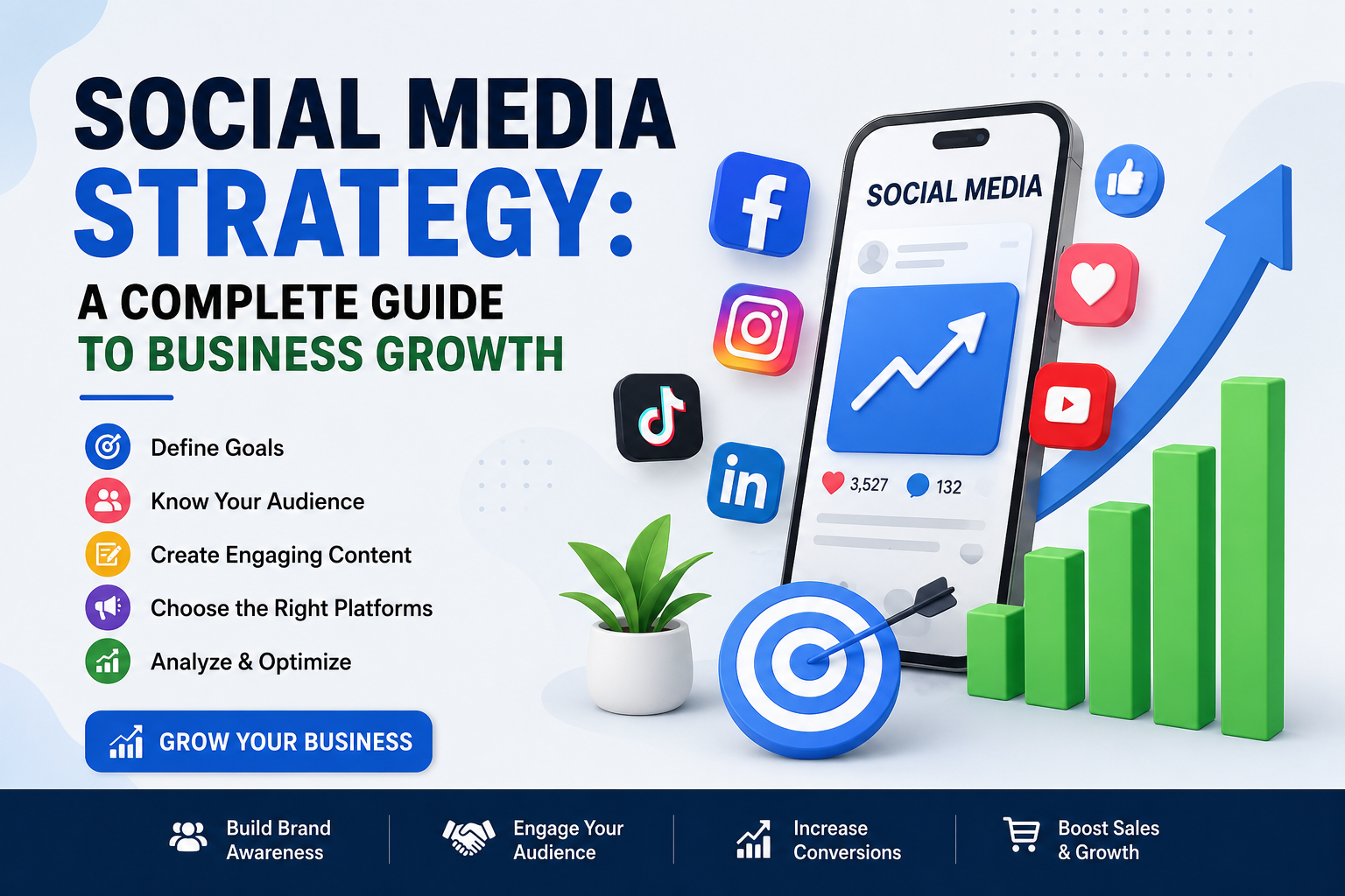 Social Media Strategy: A Complete Guide to Business Growth